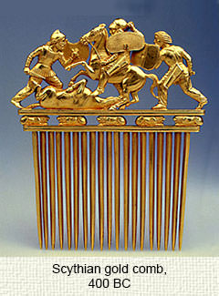 Ancient Scythian comb