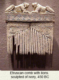 Ancient Etruscan comb