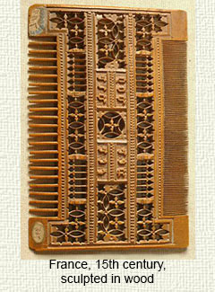 French Medieval comb