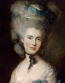 El cabello en el siglo 18 1780_gainsborough_1780